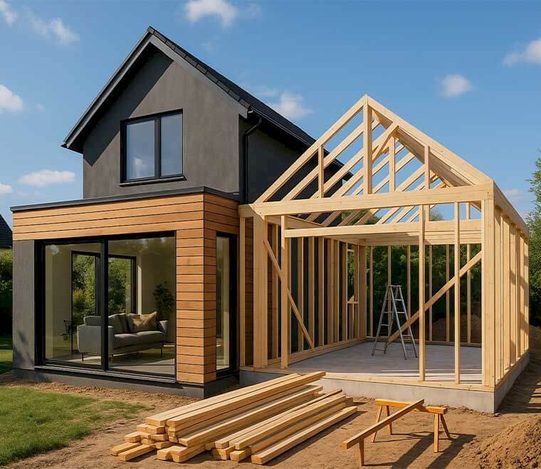 Prix extension de maison en Suisse