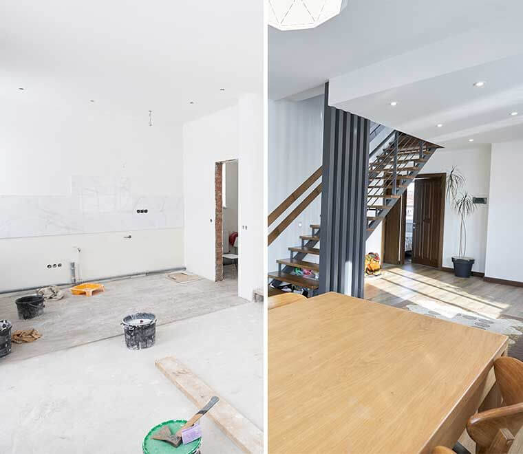 Prix rénovation appartement en Suisse