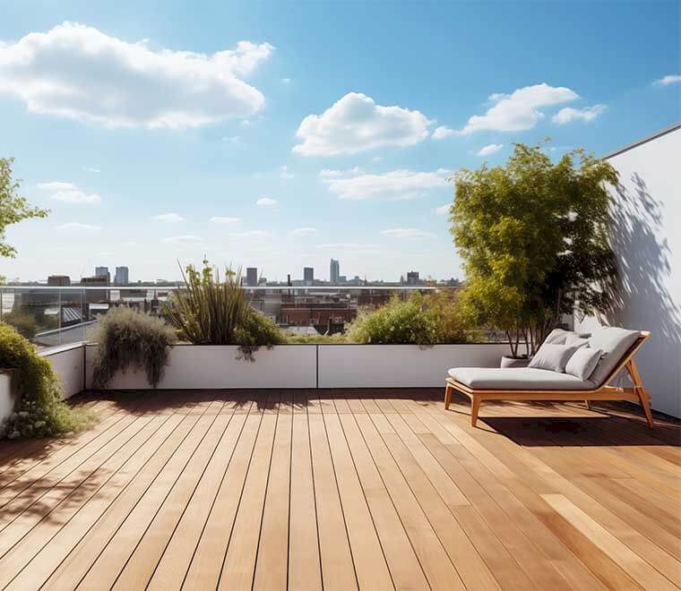 Simulateur prix aménagement de toit-terrasse en Suisse