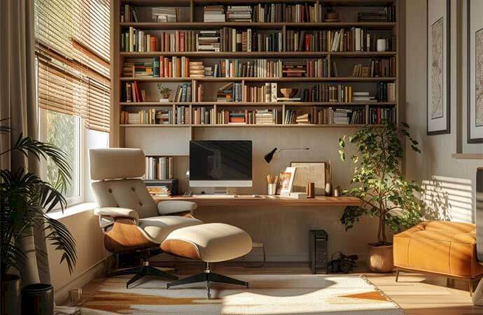 Les étapes d’un aménagement de bureau à domicile