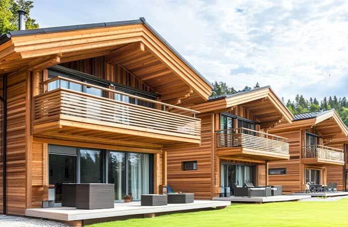 Étapes de la rénovation de chalet en Suisse romande