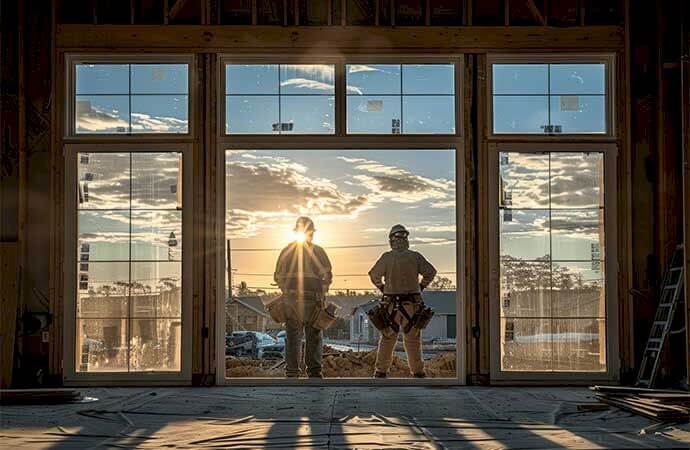 Étapes d’installation d’une baie vitrée coulissante en Suisse romande