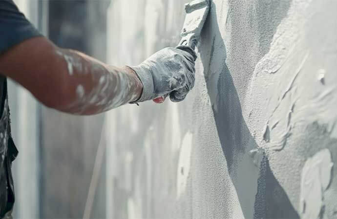 Étapes d’un ravalement de façade avec enduit à la chaux