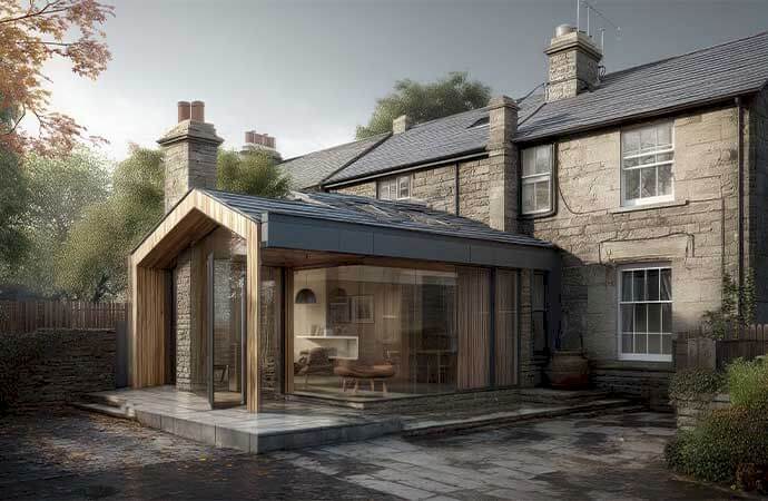 Extension de maison en pierre : les étapes