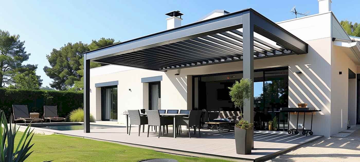 Pergola bioclimatique
