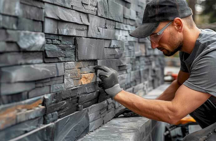 Étapes d’un projet de rénovation de mur en pierre en Suisse romande