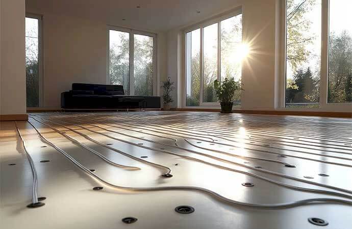 Étapes d’installation d’un plancher chauffant en Suisse romande