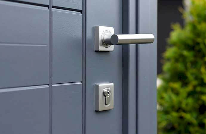 Étapes d’un projet d’installation et d’isolation de porte d’entrée en acier en Suisse romande