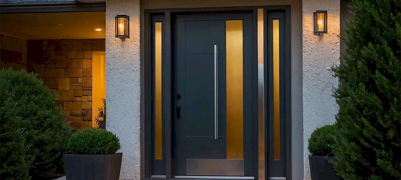 Porte entrée Aluminium