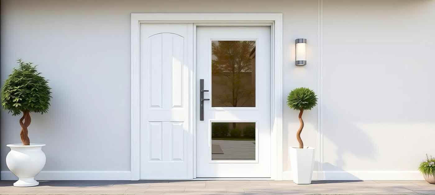 Porte entrée PVC